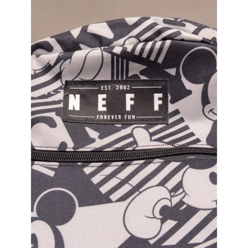 Neff X Disney Mickey Mouse Backpack Black Gray